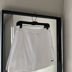 White Women's tennis Skirt - golf skirt